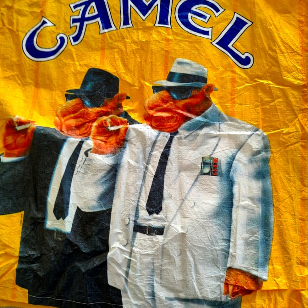 Men's Joe Camel Cigarette Windbreakers.